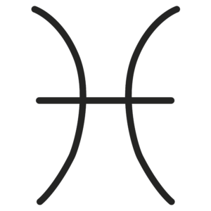 Picto signe astrologique Poisson
